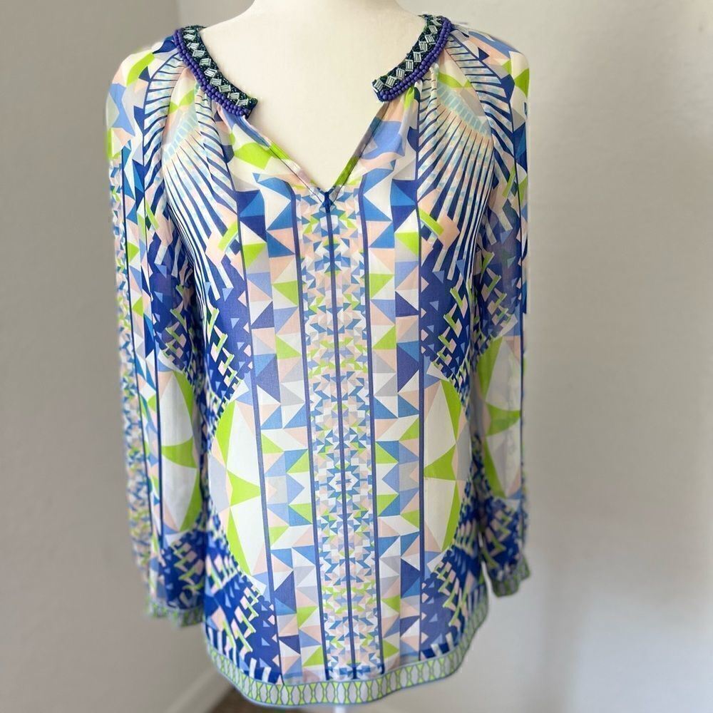 Hale Bob Beaded top 